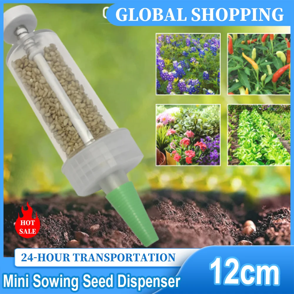 Manual Seeder Hand - Mini Sowing Seed Dispenser Manual Sower