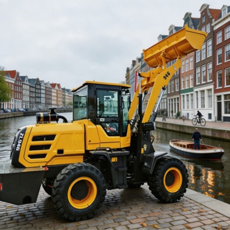 Farming Agriculture Project - Farm Agricultural Compact Loader Wheel Loader