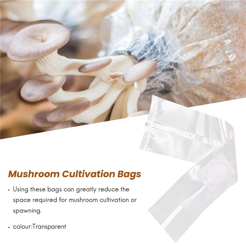 100Pcs Mushroom Growing Bag Sp - Mushroom Spawn Bag recension och pris