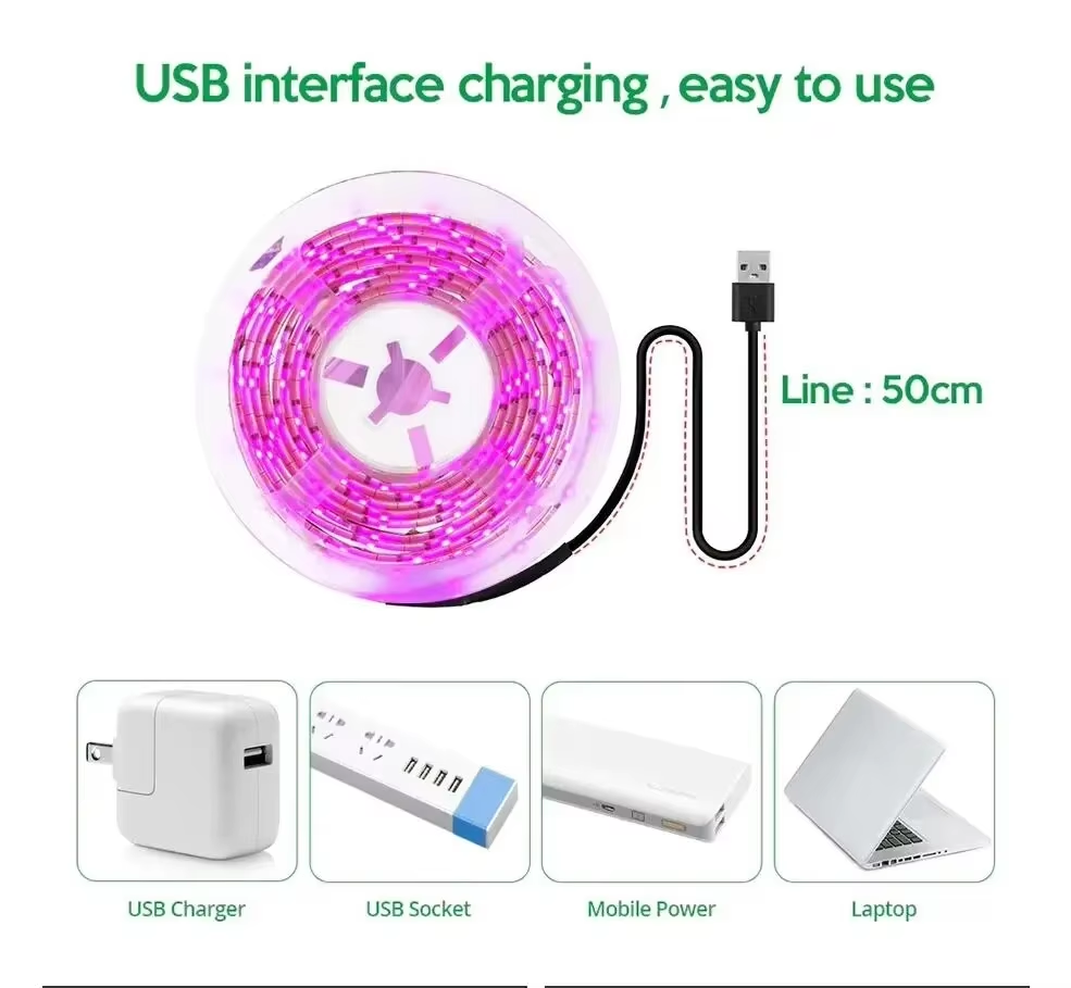 DC 5V USB Led Plant Grow Light - Hydroponic Nft Channel recension och pris