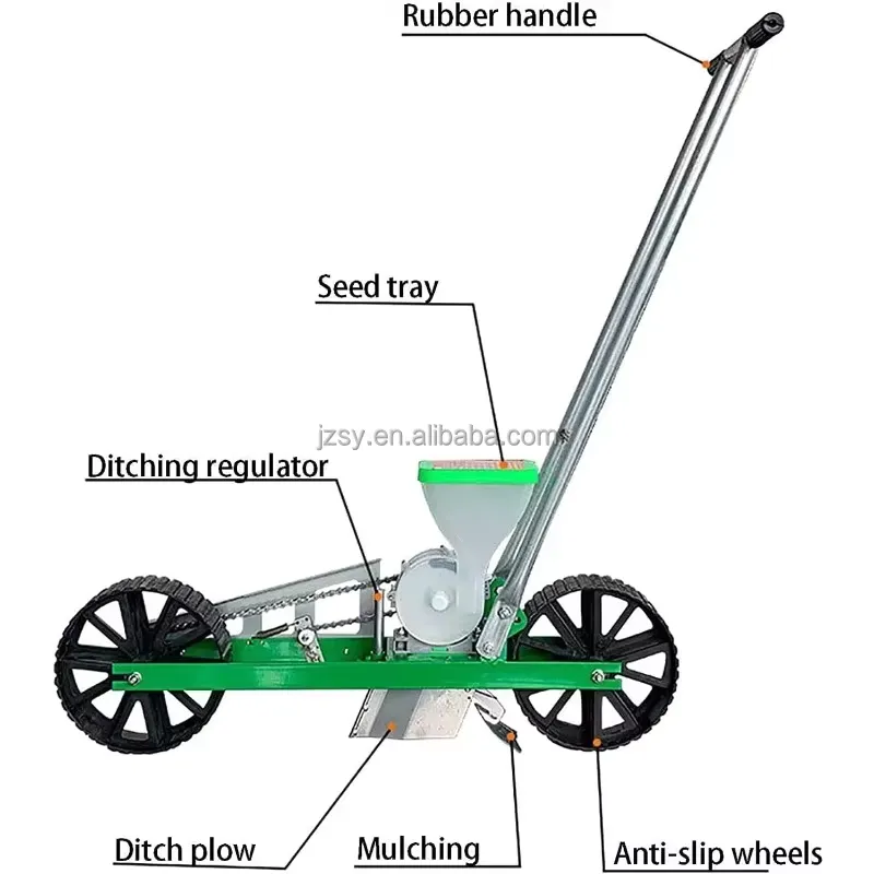 Agricultural Portable Hand Pus - Manual Seeder Hand recension och pris