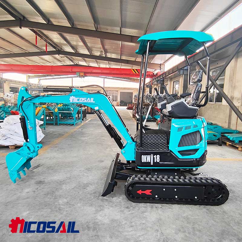 High Durability 1.8ton Mini Ex - Farming Agriculture Project recension och pris