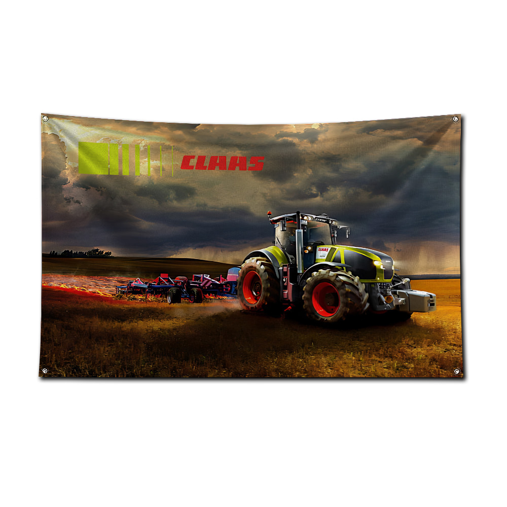 Tractor & Combine Harvester Fl - Farming Agriculture Logo recension och pris