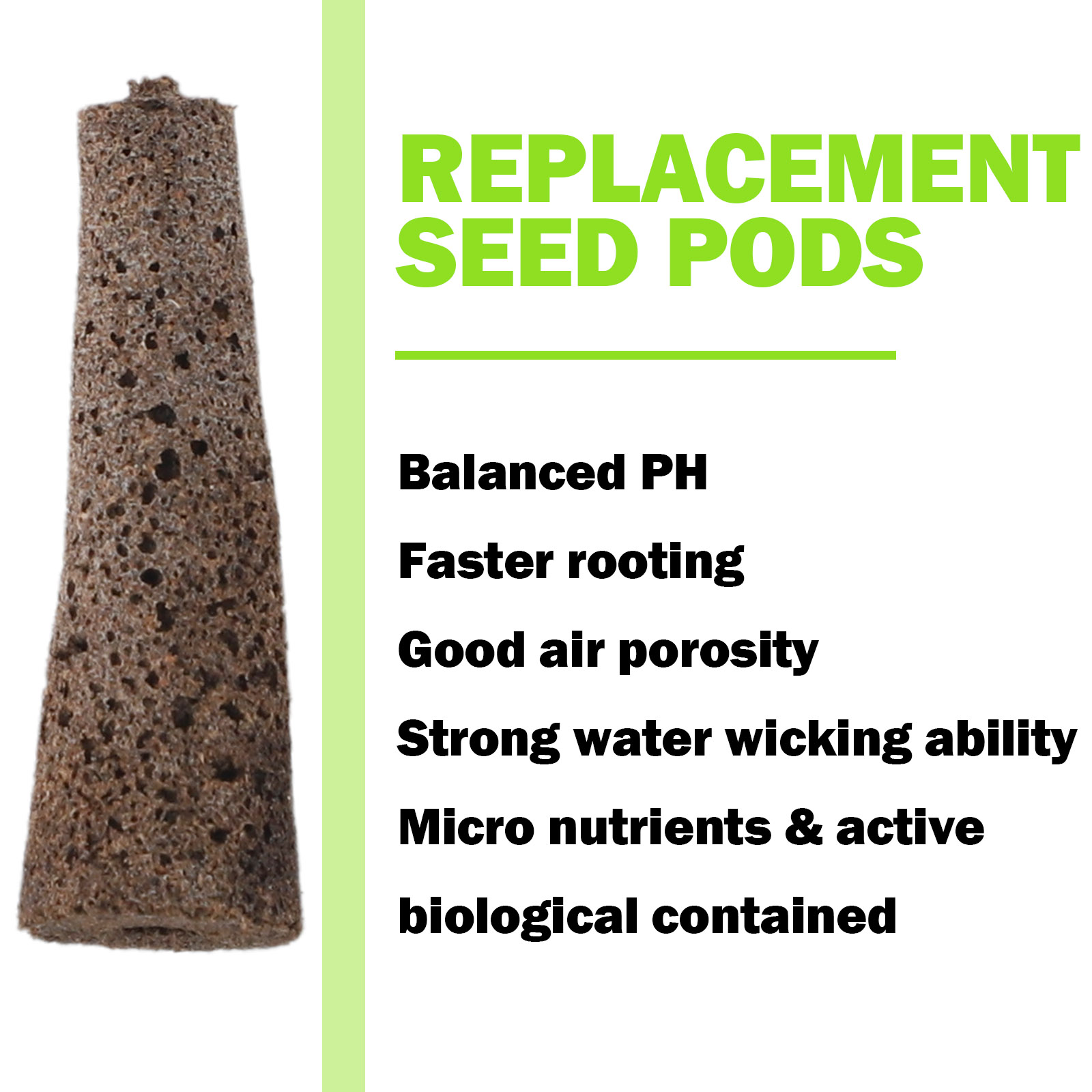 50PCS Grow Sponges  Starter Po - Hydroponic Nft Channel recension och pris