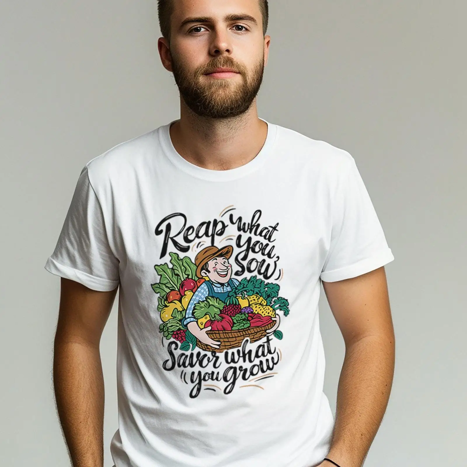 Farmer's Harvest T Shirt Veggi - Sustainable Agriculture/Farming recension och pris