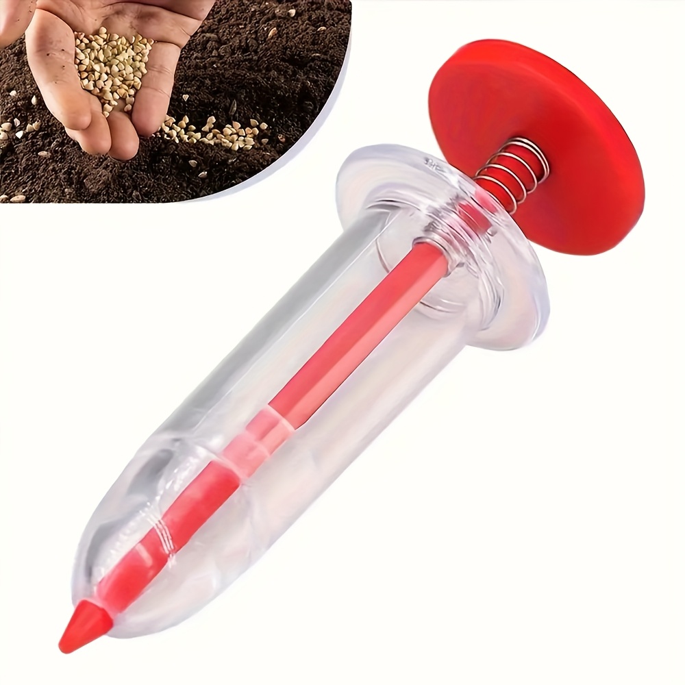 Portable Seed Dispenser - Easy - Manual Seeder Hand recension och pris