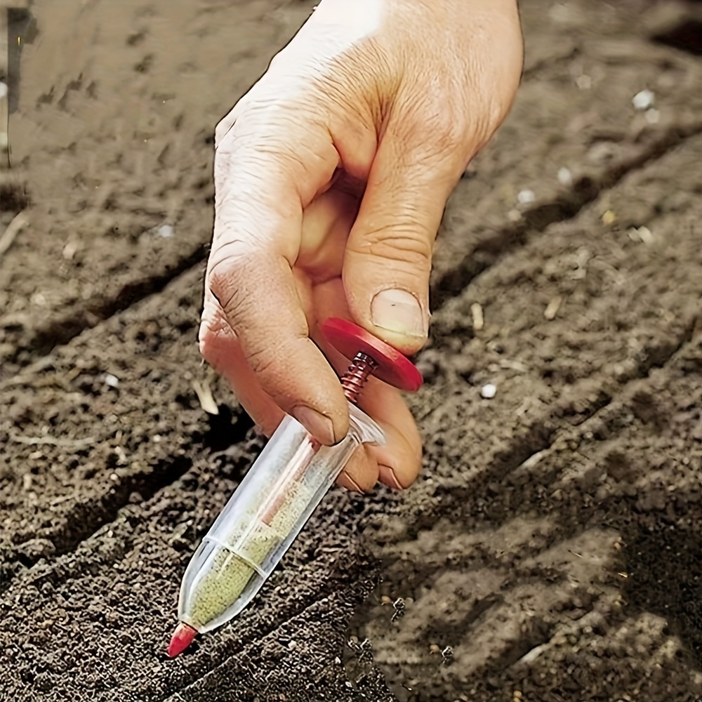 Portable Seed Dispenser - Easy - Manual Seeder Hand recension och pris