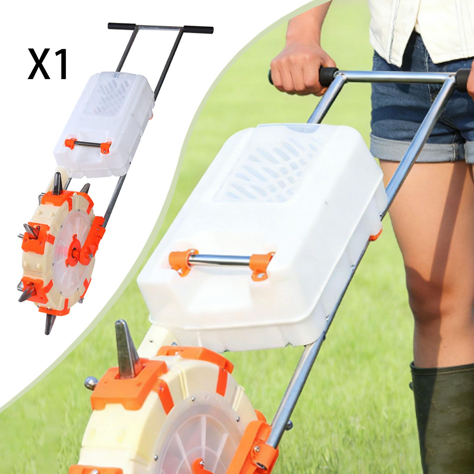 Hand Push Seeder Fertilizer, C - Manual Seeder Hand recension och pris