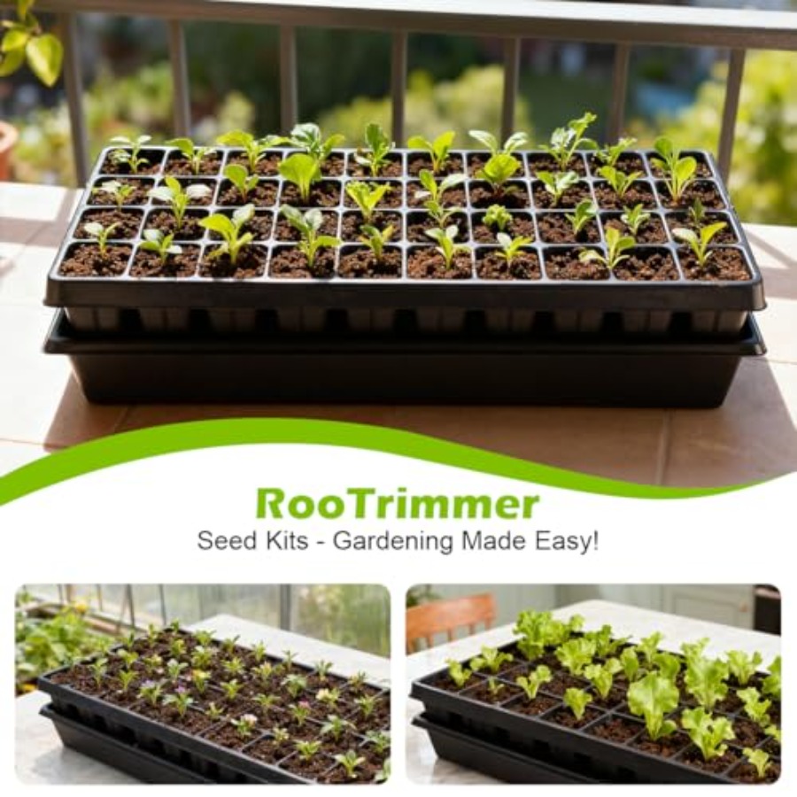 10 Pack 1020 Seed Starter Tray - Nursery Plug Tray recension och pris