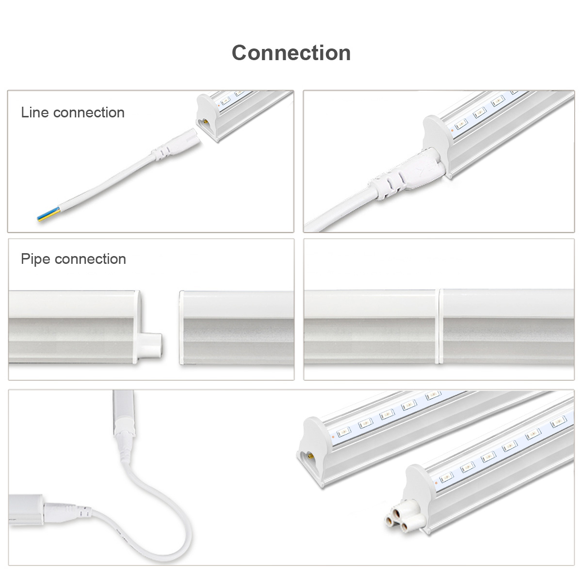 AC220V 110V LED Grow Light LED - Hydroponic Nft Channel recension och pris