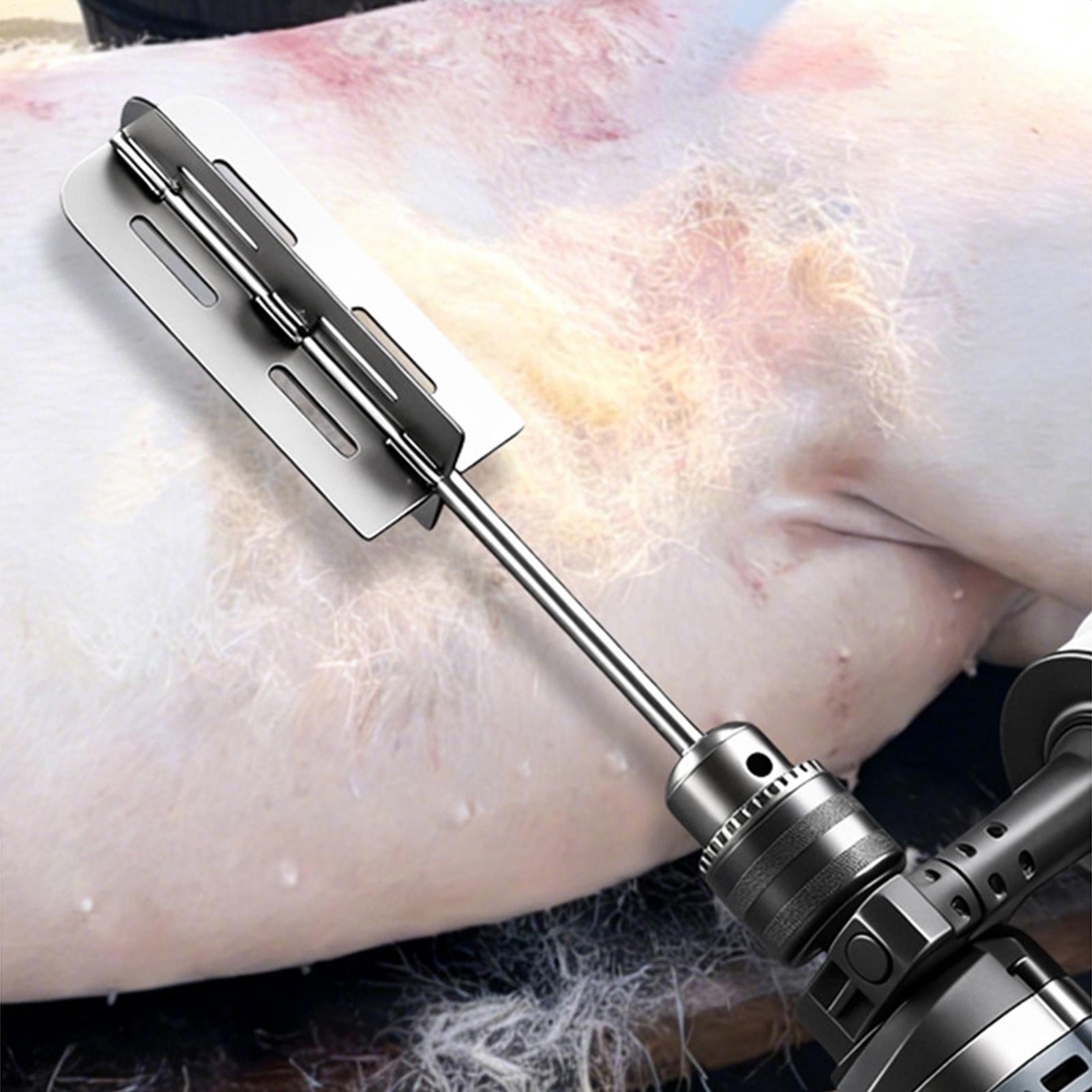 Hog Hair Removal Tool Stainles - Farming Farmer recension och pris